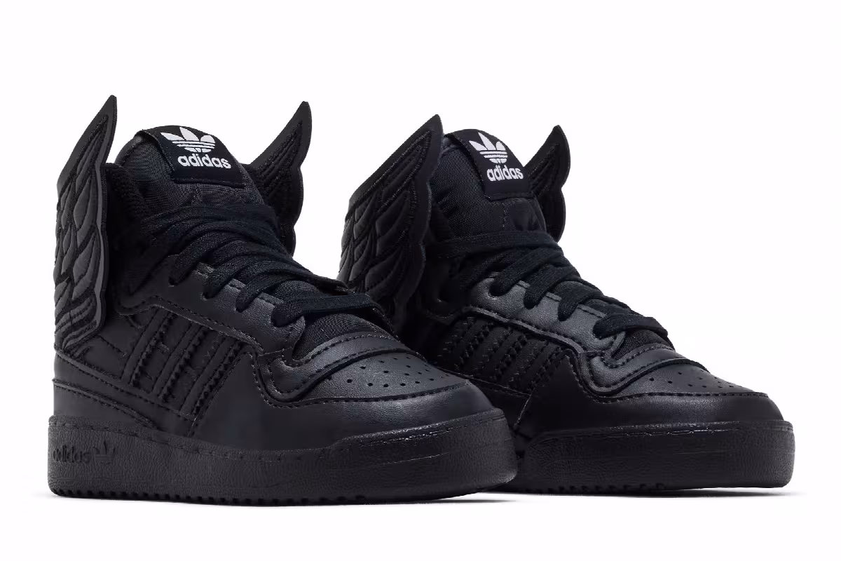 Jeremy Scott x adidas Wings 4.0 I Core Black, view 9