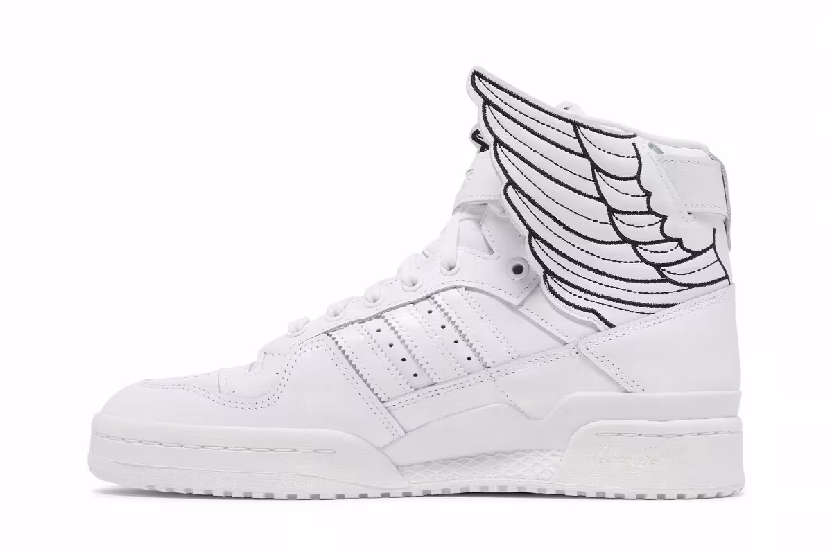Jeremy Scott x adidas Wings 4.0 Cloud White, view 4