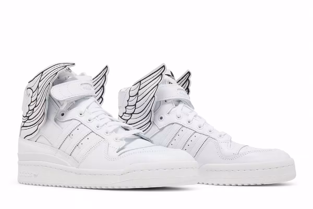 Jeremy Scott x adidas Wings 4.0 Cloud White, view 9