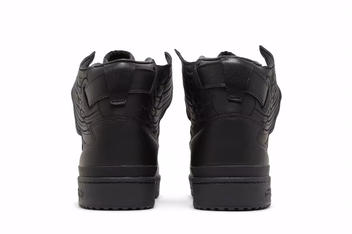 Jeremy Scott x adidas Wings 4.0 Core Black, view 7