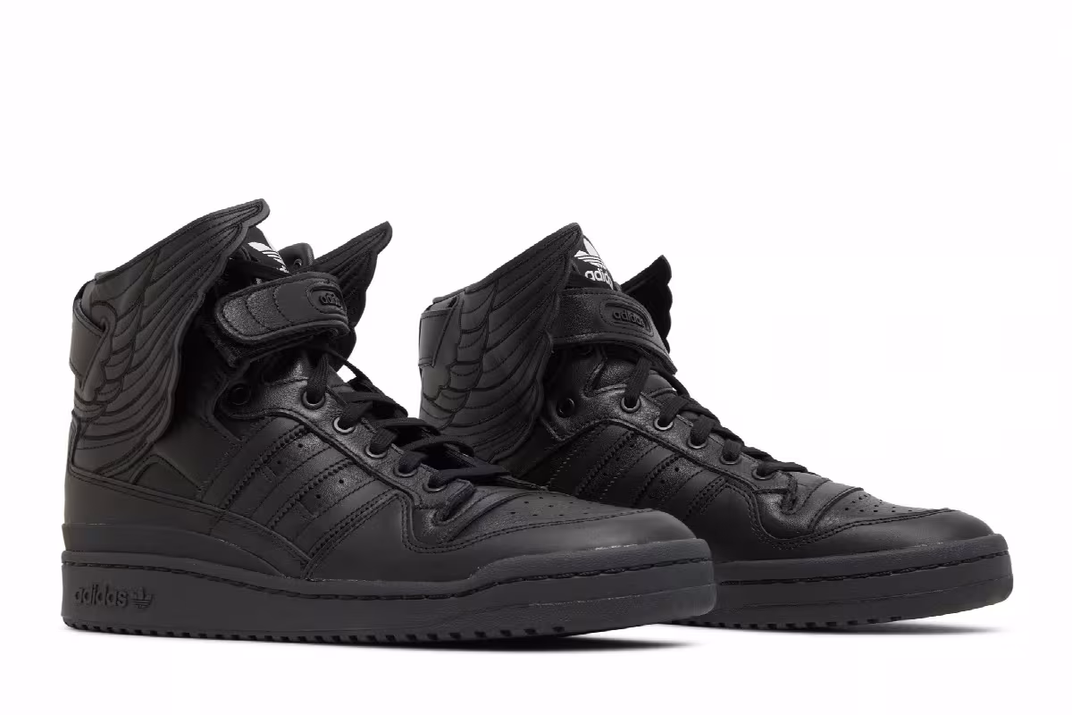 Jeremy Scott x adidas Wings 4.0 Core Black, view 9