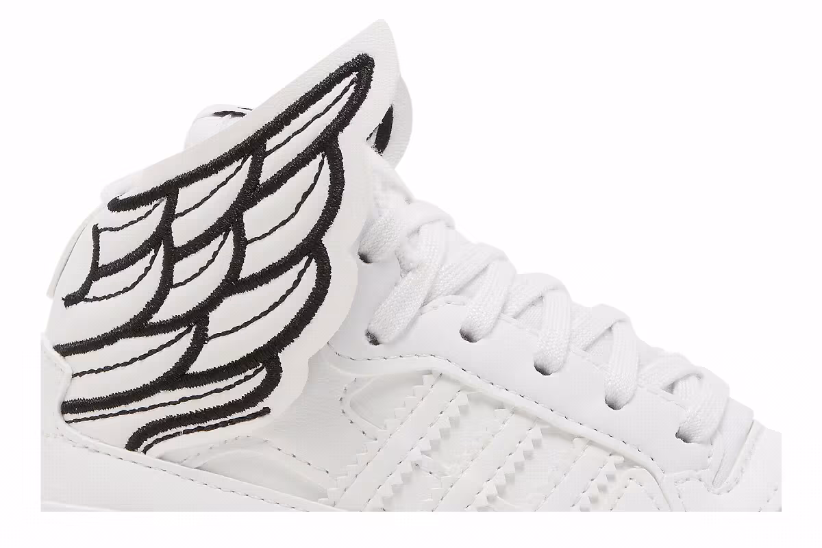Jeremy Scott x adidas Wings 4.0 I Cloud White, view 3