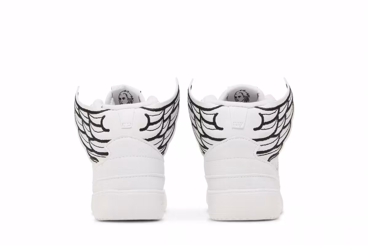 Jeremy Scott x adidas Wings 4.0 I Cloud White, view 7