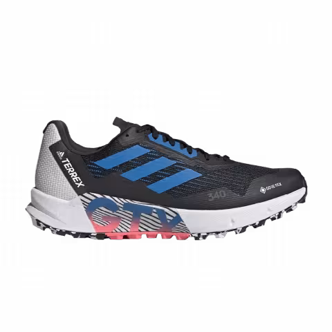 Adidas Terrex Agravic Flow 2.0 GTX 'Black Blue Rush Turbo'