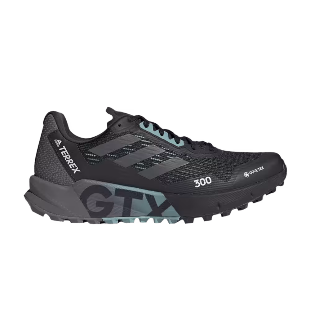 Adidas Women's Terrex Agravic Flow 2.0 GTX Black Grey Mint Ton