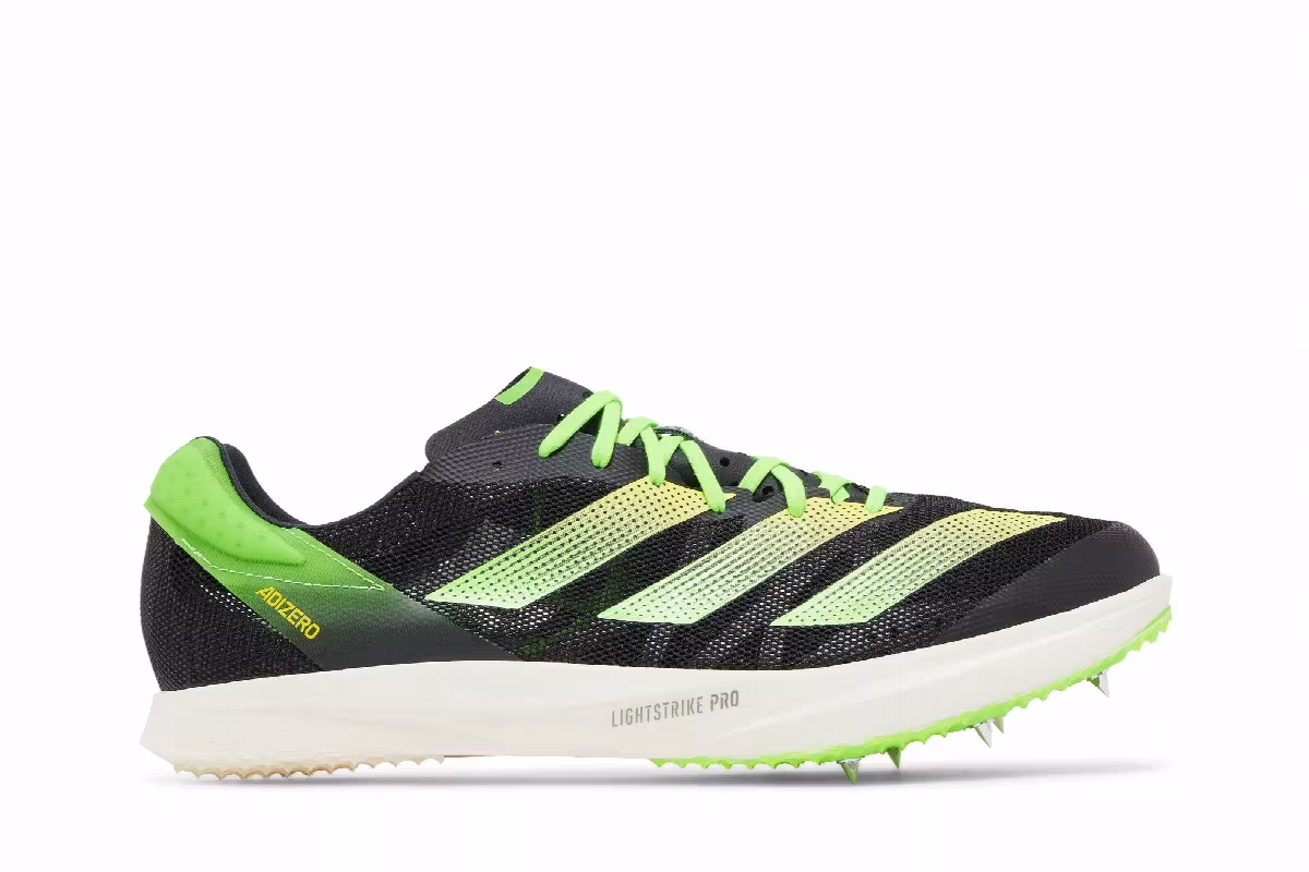 Adidas Adizero Avanti TYO Black Solar Green, view 2
