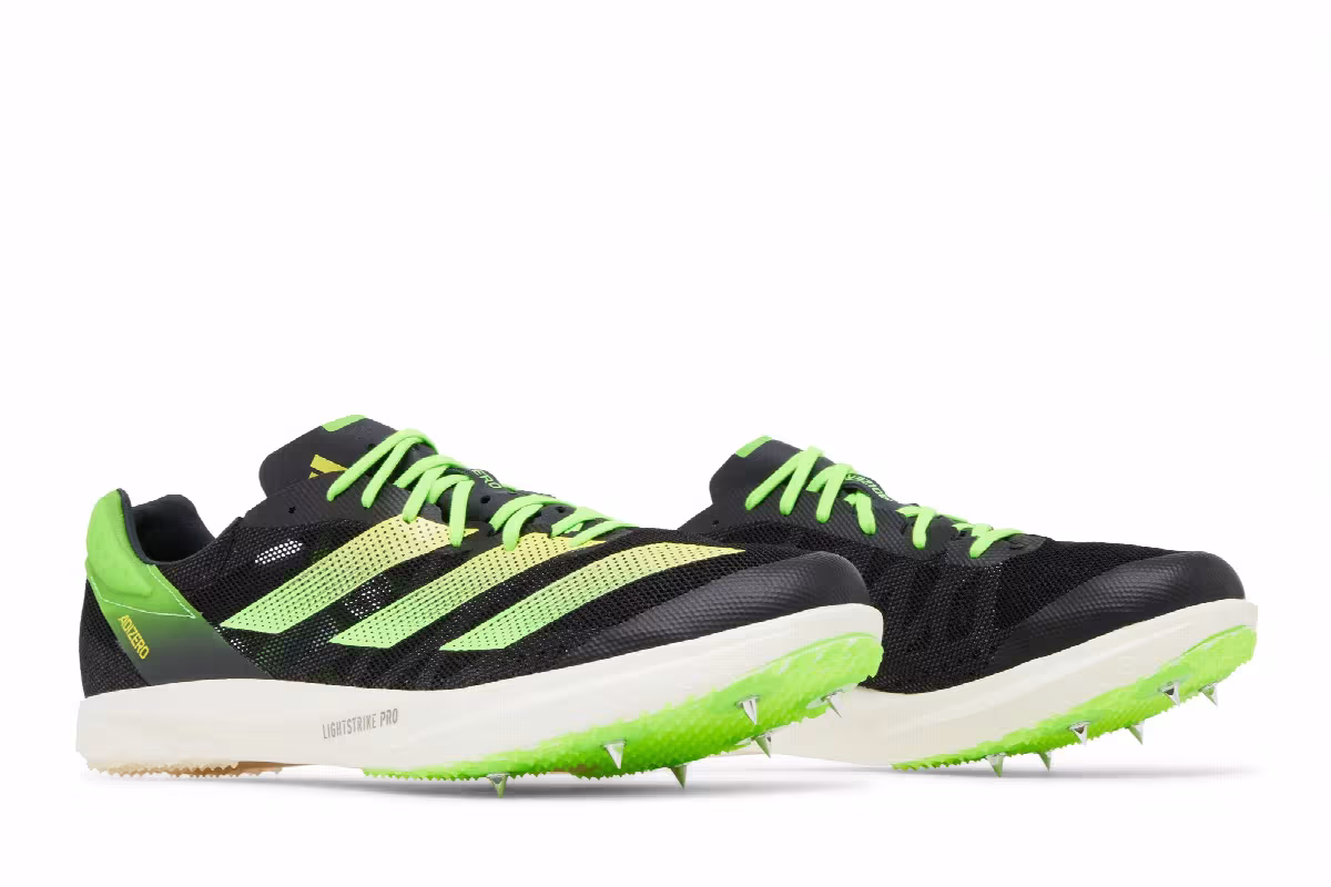 Adidas Adizero Avanti TYO Black Solar Green, view 9