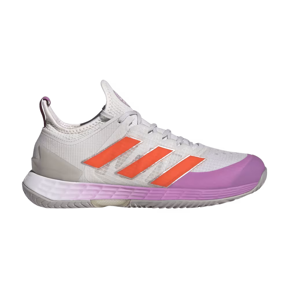 Adidas Women's Adizero Ubersonic 4 Crystal White Impact Orange