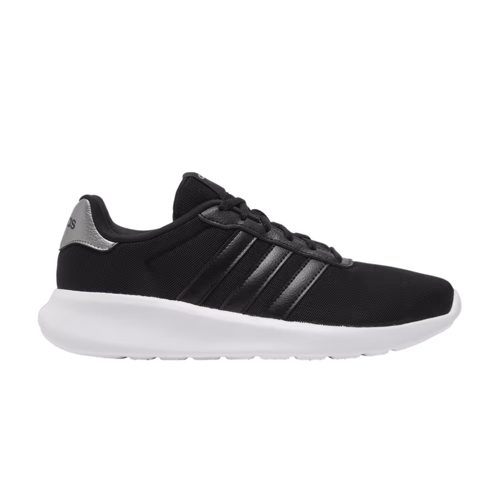 adidas Women's Lite Racer 3.0 Black Iron Metallic