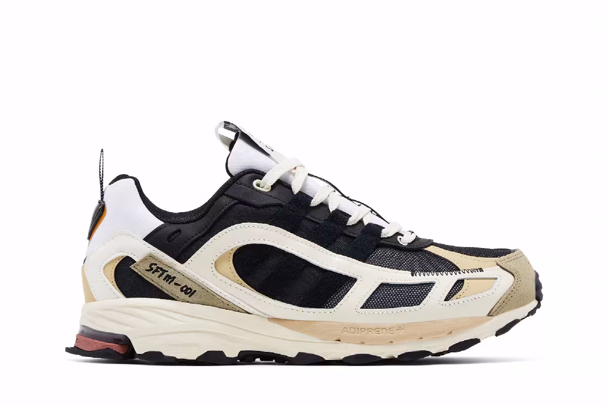 Song for the Mute x adidas Shadowturf Black Cream White, view 2