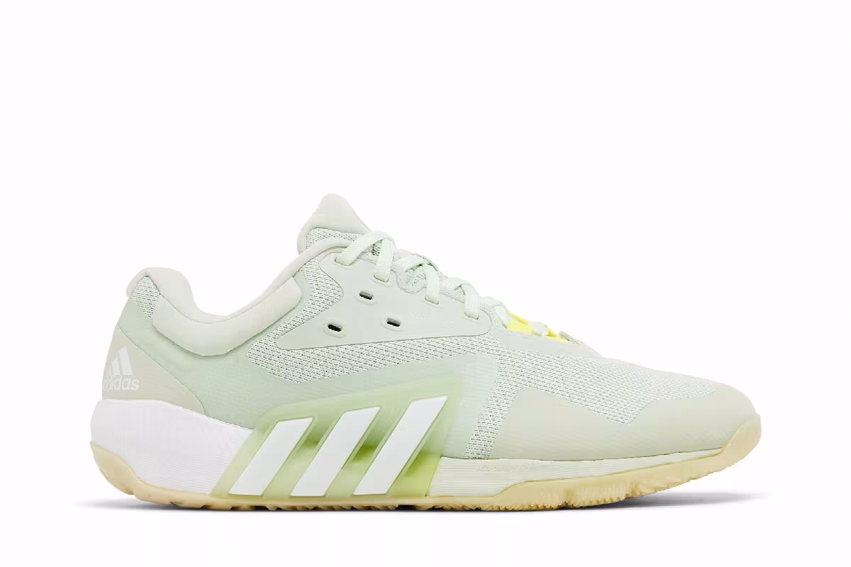 Adidas Women's Dropset Linen Green Beam Yellow, view 2