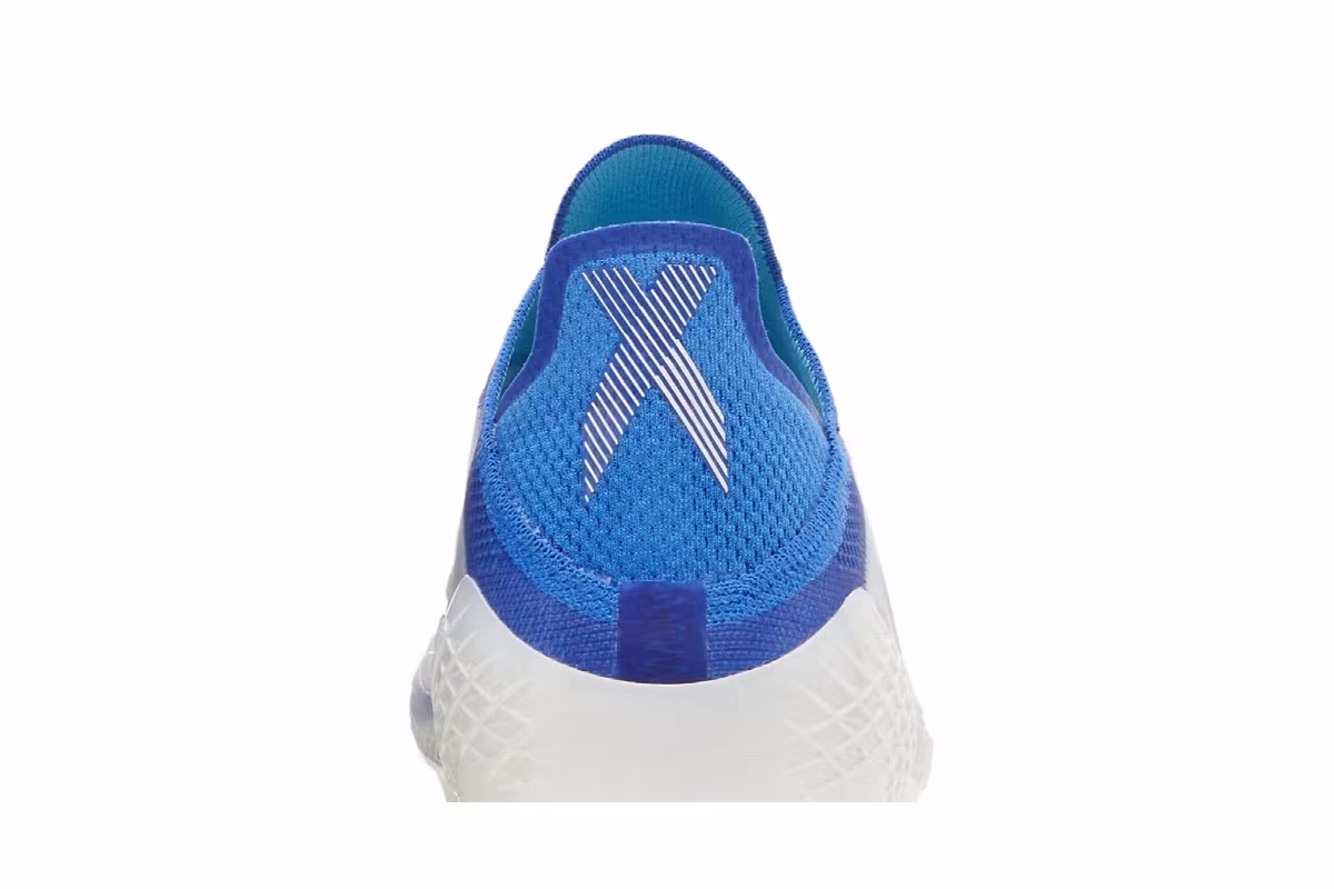adidas X Speedflow+ FG White Legacy Indigo, view 8
