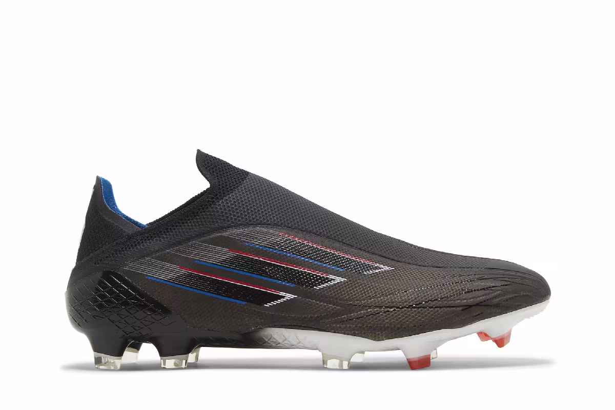 Adidas X Speedflow+ FG Black Vivid Red, view 2