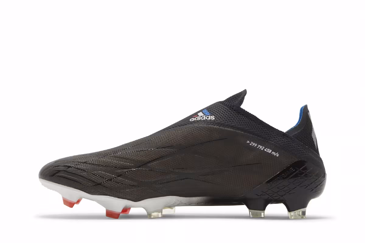 Adidas X Speedflow+ FG Black Vivid Red, view 4