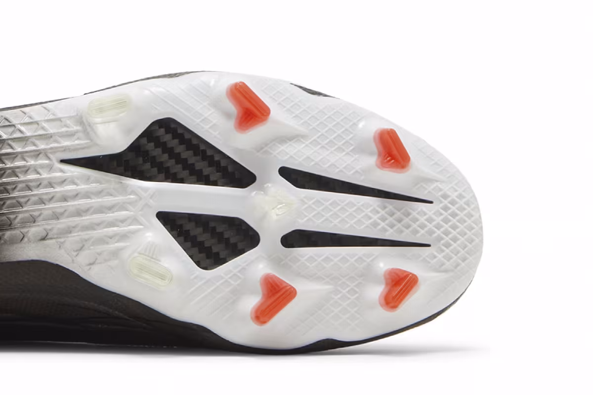 Adidas X Speedflow+ FG Black Vivid Red, view 6