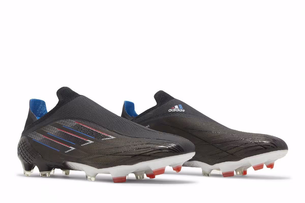 Adidas X Speedflow+ FG Black Vivid Red, view 9