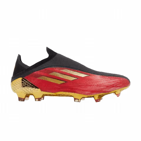adidas X Speedflow+ FG 'Vivid Red Gold Metallic'