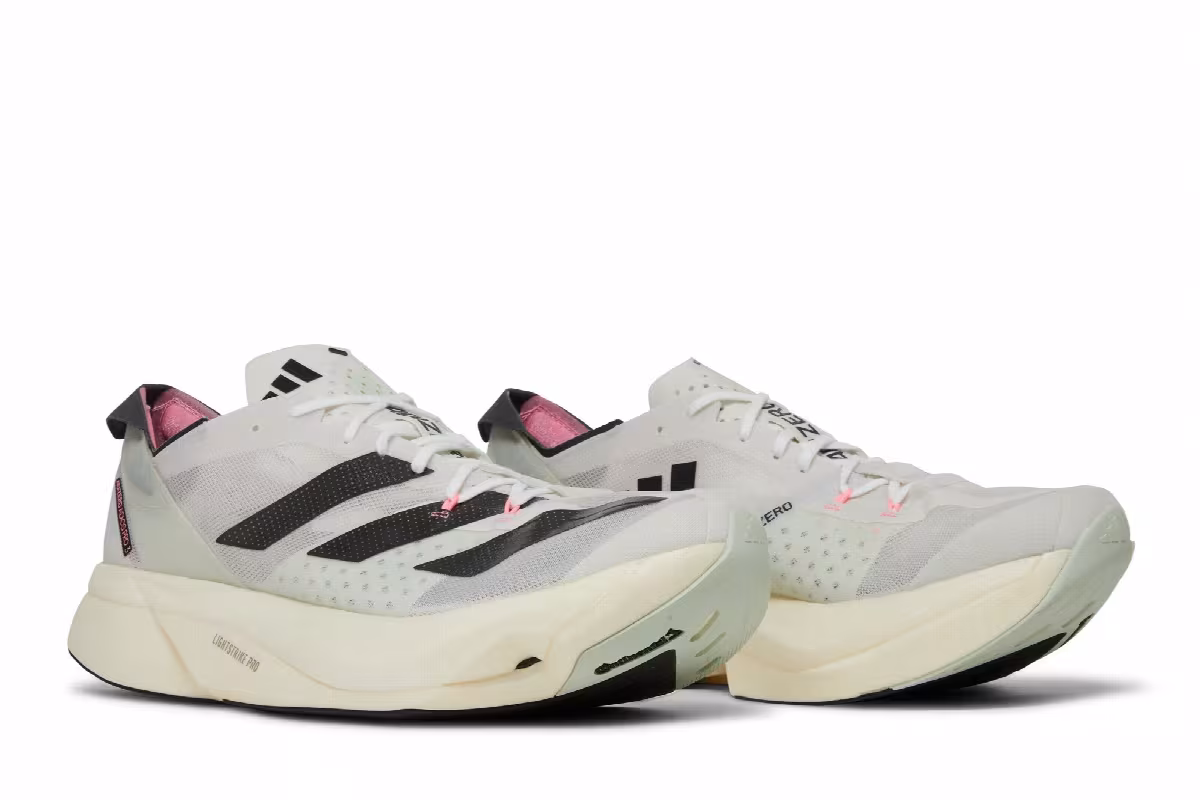 adidas Adizero Adios Pro 3 White Night Metallic, view 9
