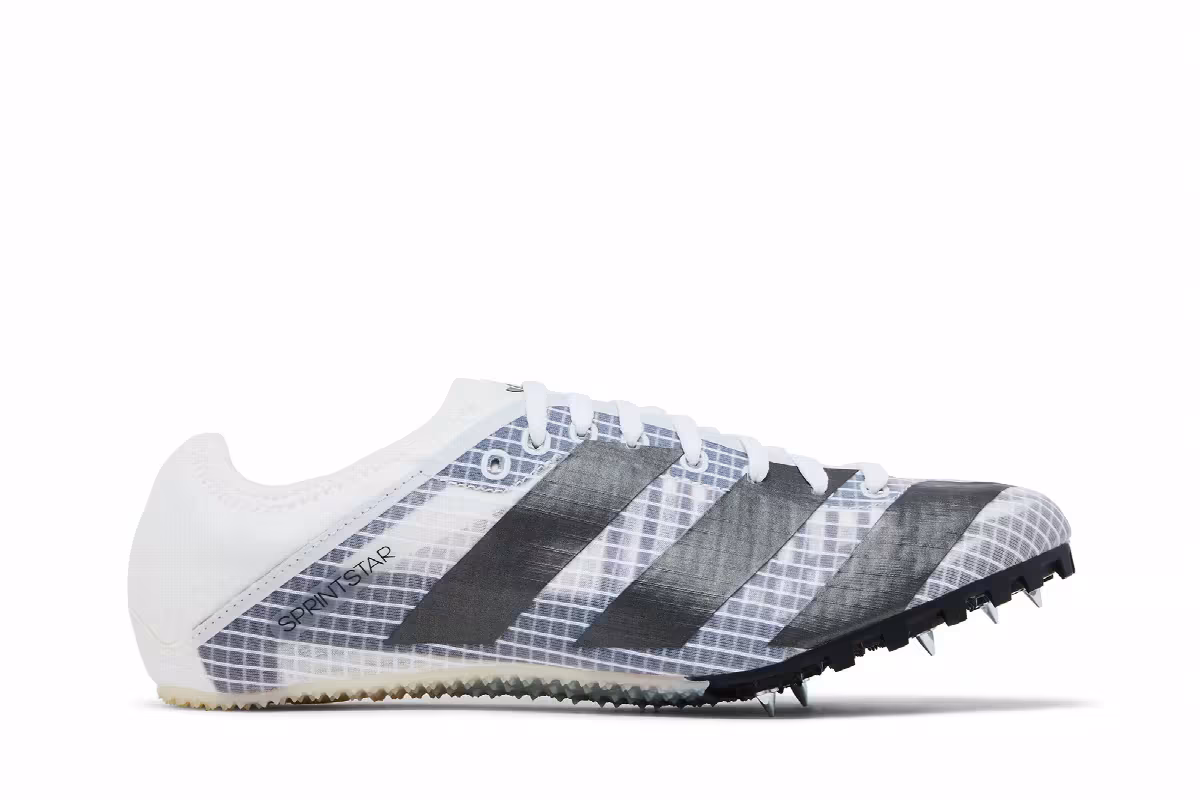 adidas Sprintstar White Black, view 2