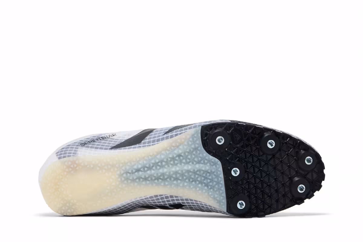 adidas Sprintstar White Black, view 5