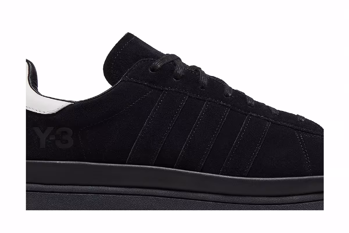 adidas Y-3 Hicho Black White, view 3