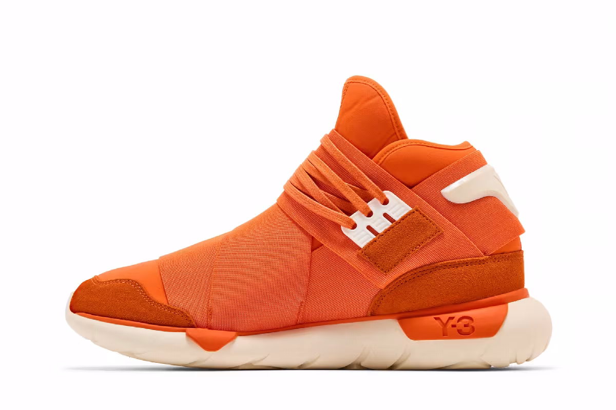 adidas Y-3 Qasa High Orange, view 4