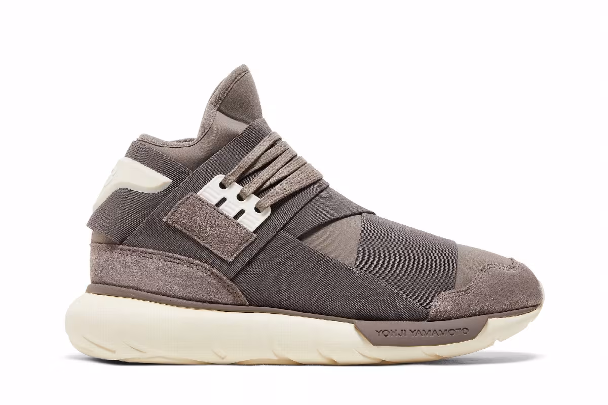 adidas Y-3 Qasa High Brown Cream White, view 2