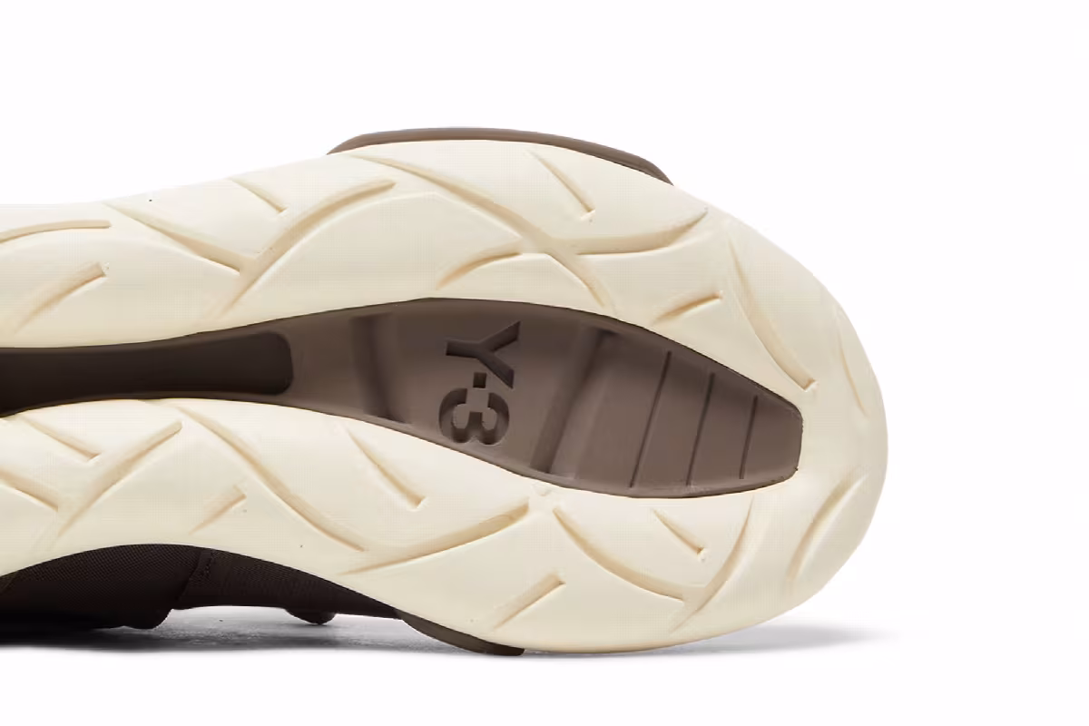adidas Y-3 Qasa High Brown Cream White, view 6