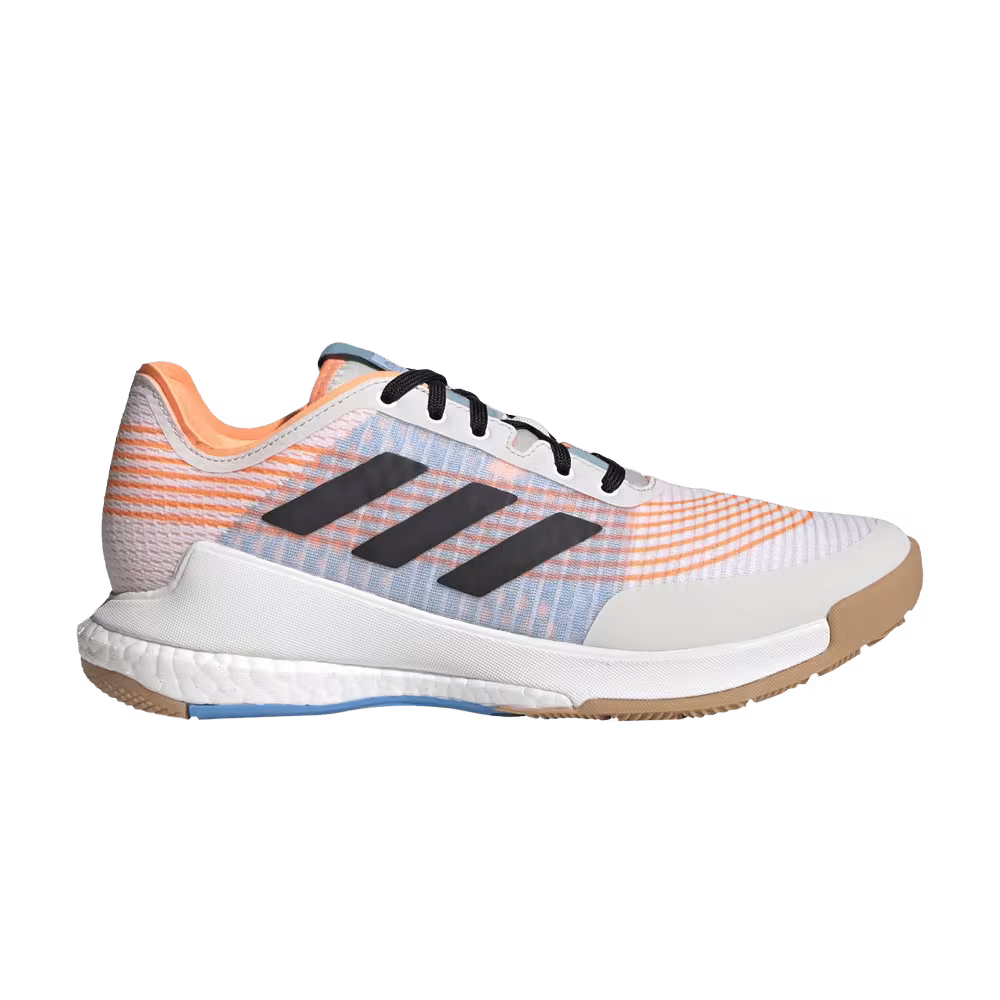 Adidas Women's Crazyflight White Beam Orange