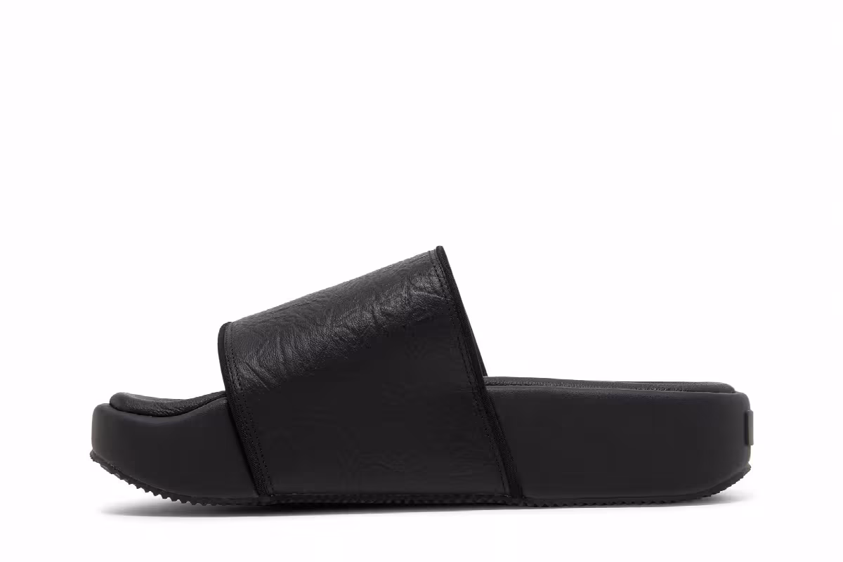 adidas Y-3 Slide Black, view 4
