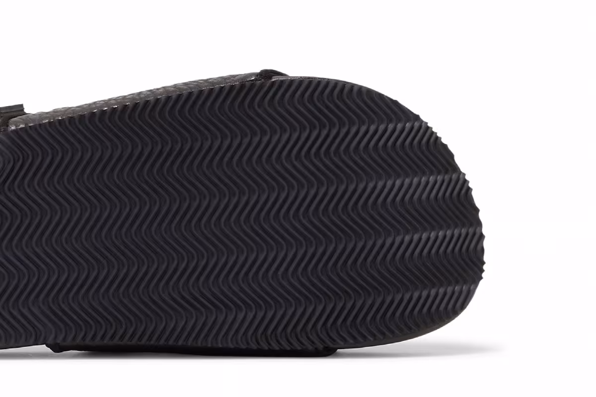 adidas Y-3 Slide Triple Black, view 6