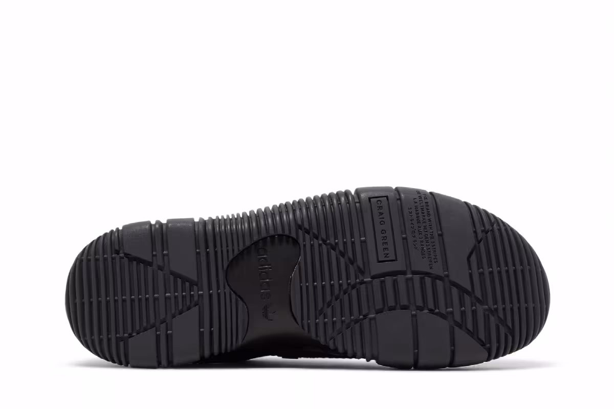 Craig Green x adidas Scuba Stan Triple Black, view 5