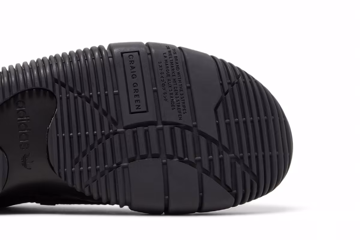 Craig Green x adidas Scuba Stan Triple Black, view 6