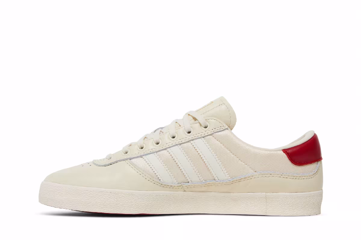 Adidas Puig Indoor Cream White Scarlet, view 4