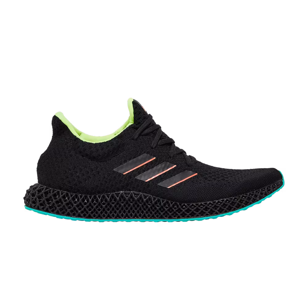 adidas Futurecraft 4D Black Carbon Turbo