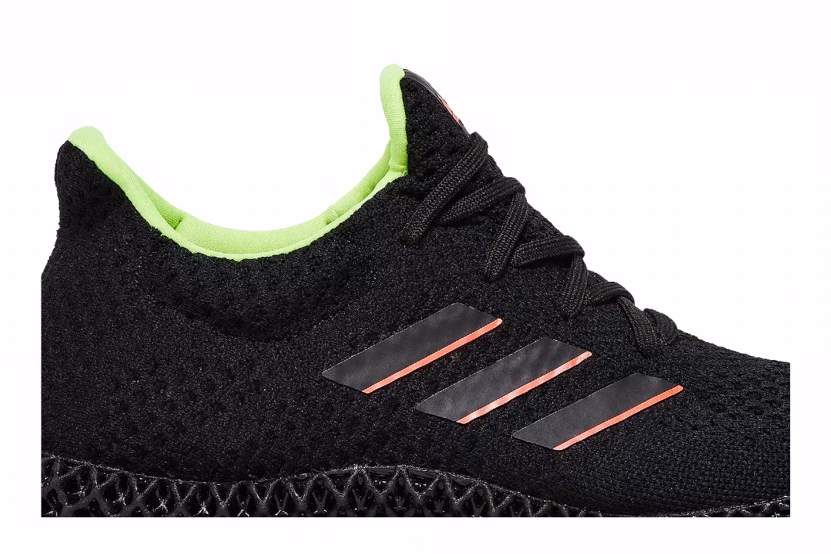 adidas Futurecraft 4D Black Carbon Turbo, view 3