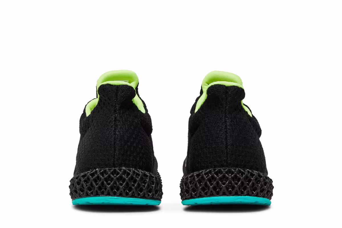 adidas Futurecraft 4D Black Carbon Turbo, view 7