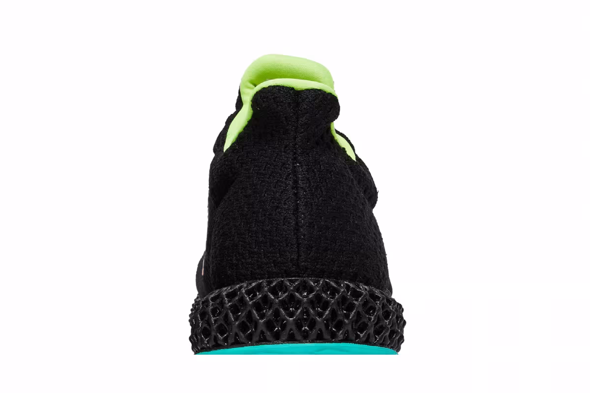 adidas Futurecraft 4D Black Carbon Turbo, view 8