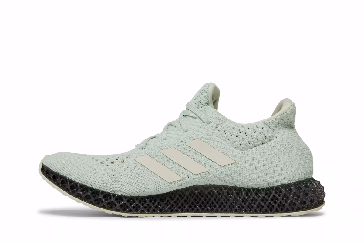 adidas Futurecraft 4D Linen Green Carbon, view 4