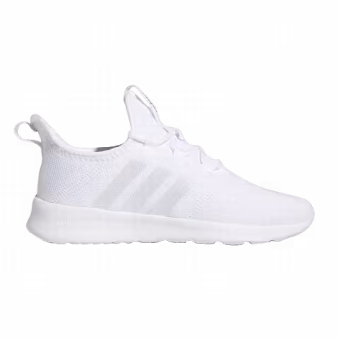 Adidas Cloudfoam Pure Slip-On J 'Cloud White Silver Metallic'