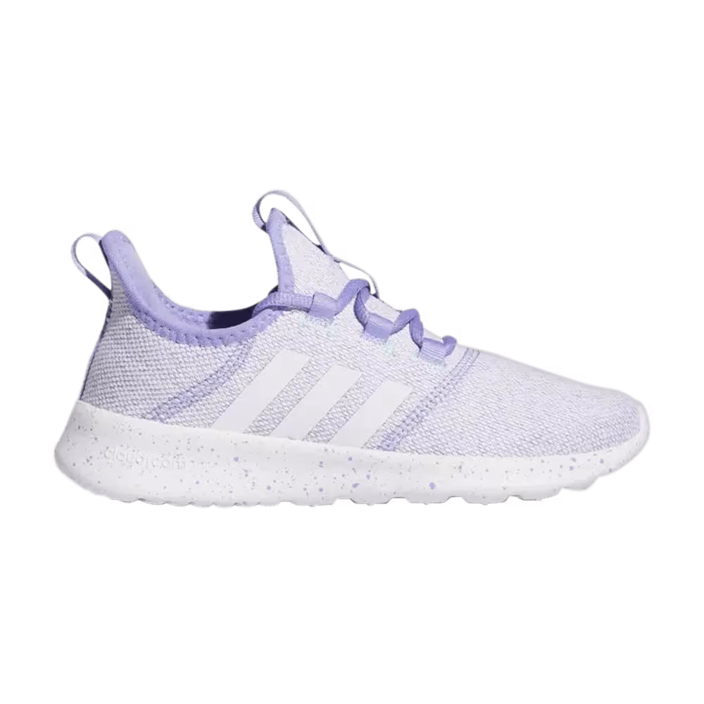 Adidas Cloudfoam Pure Slip-On J Light Purple Speckled
