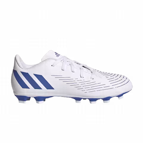 Adidas Predator Edge.4 FG J 'White Hi-Res Blue'