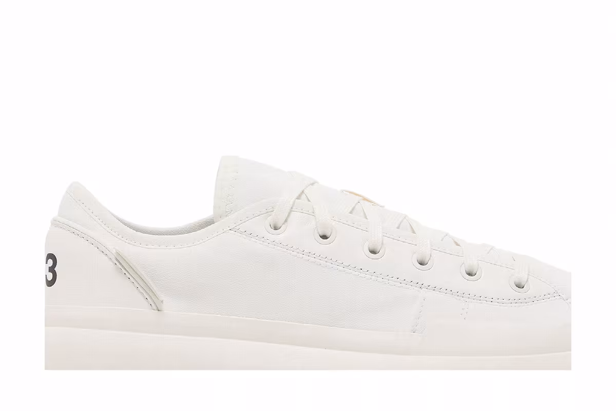 adidas Y-3 Ajatu Court White Black, view 3