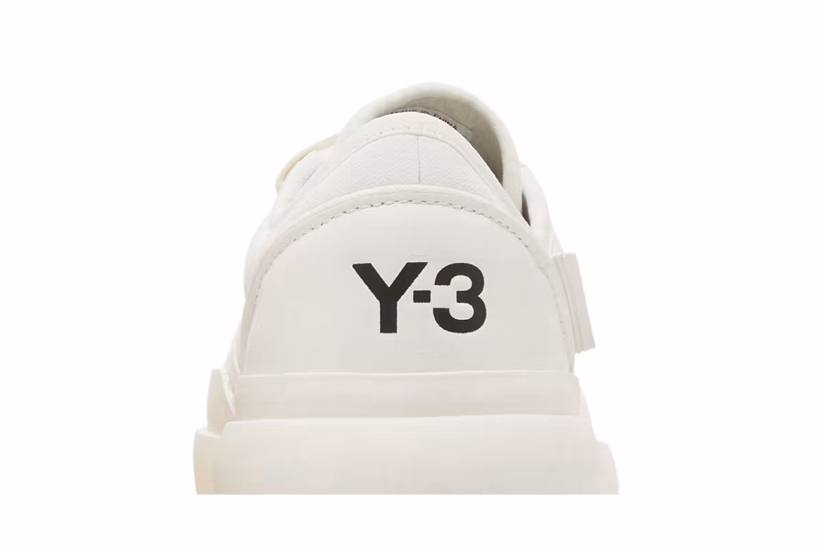 adidas Y-3 Ajatu Court White Black, view 8