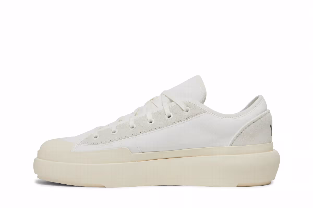 adidas Y-3 Ajatu Court Low White Orbit Grey, view 4