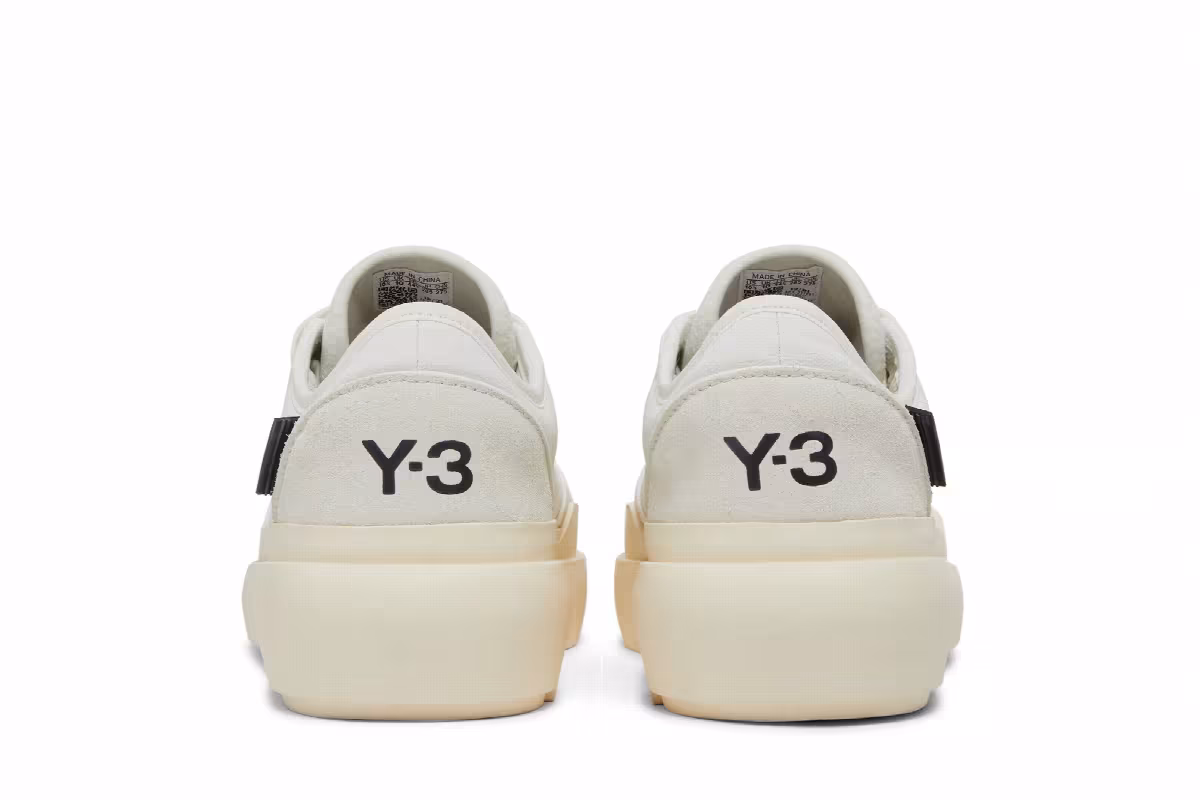 adidas Y-3 Ajatu Court Low White Orbit Grey, view 7