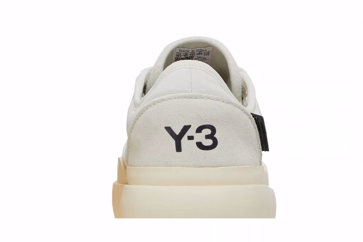 adidas Y-3 Ajatu Court Low White Orbit Grey, view 8