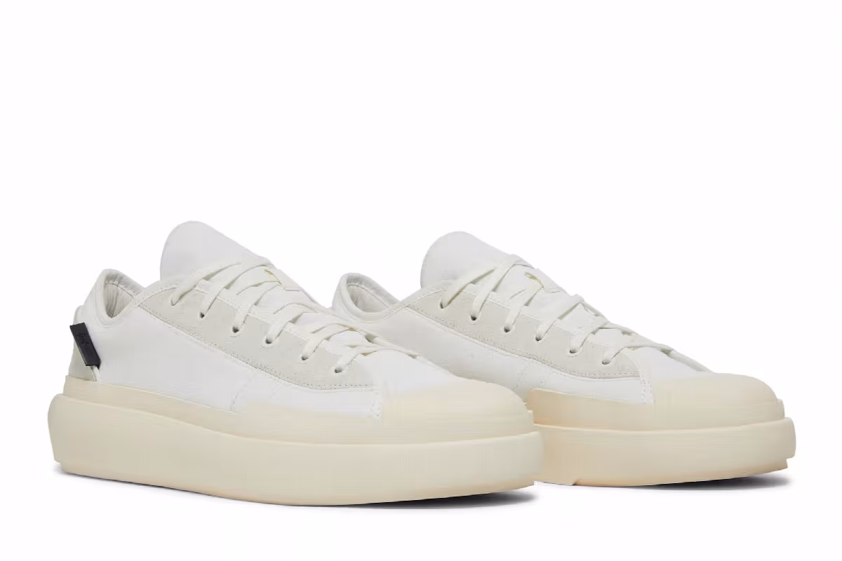 adidas Y-3 Ajatu Court Low White Orbit Grey, view 9