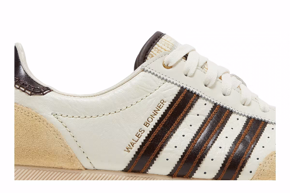 Wales Bonner x adidas Japan Cream White Dark Brown, view 3