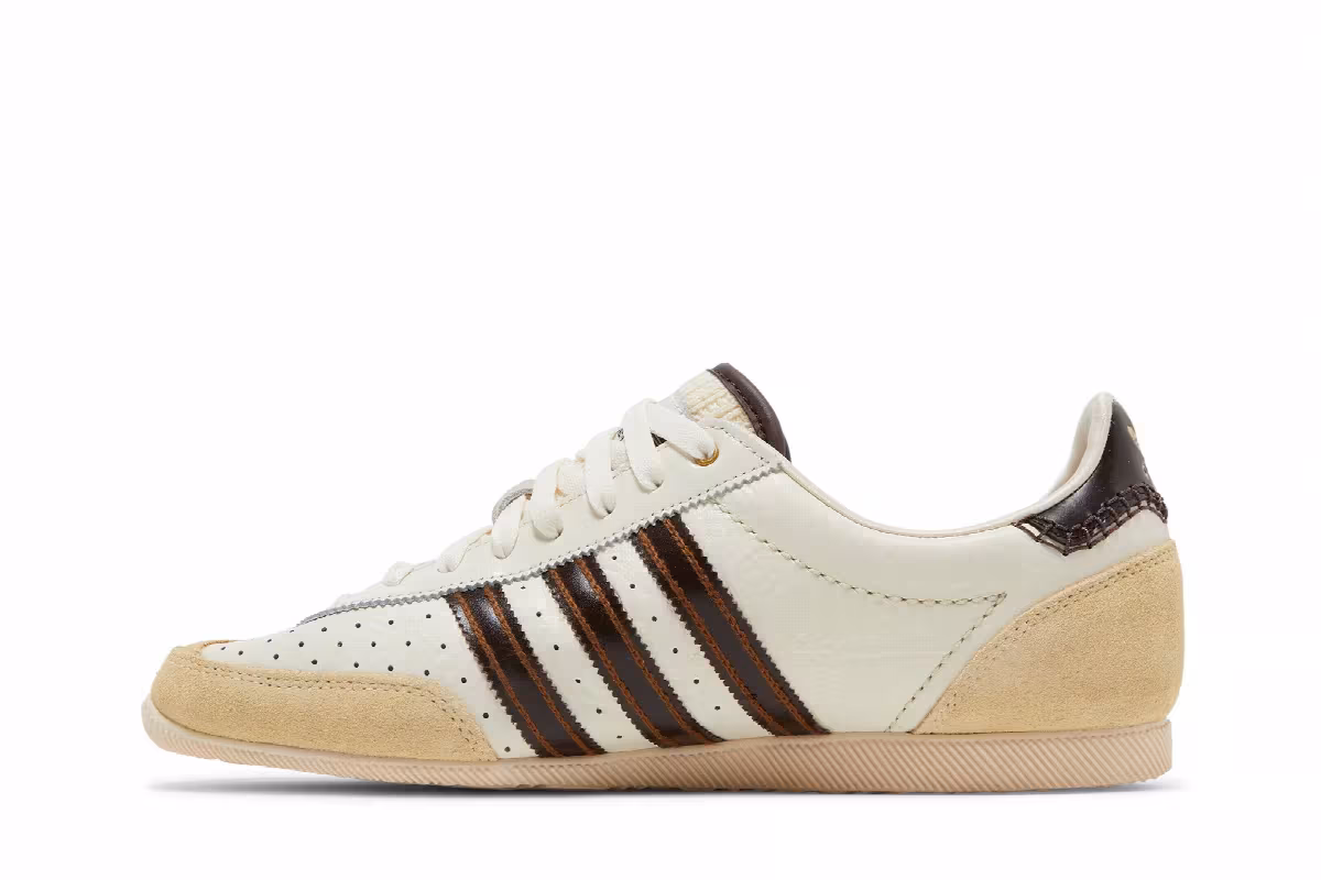 Wales Bonner x adidas Japan Cream White Dark Brown, view 4